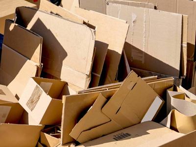 Правильная утилизация использованных картонных коробок