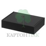  Подарочная коробка «Чёрная шероховатость» КС-300, 170*130*40 мм